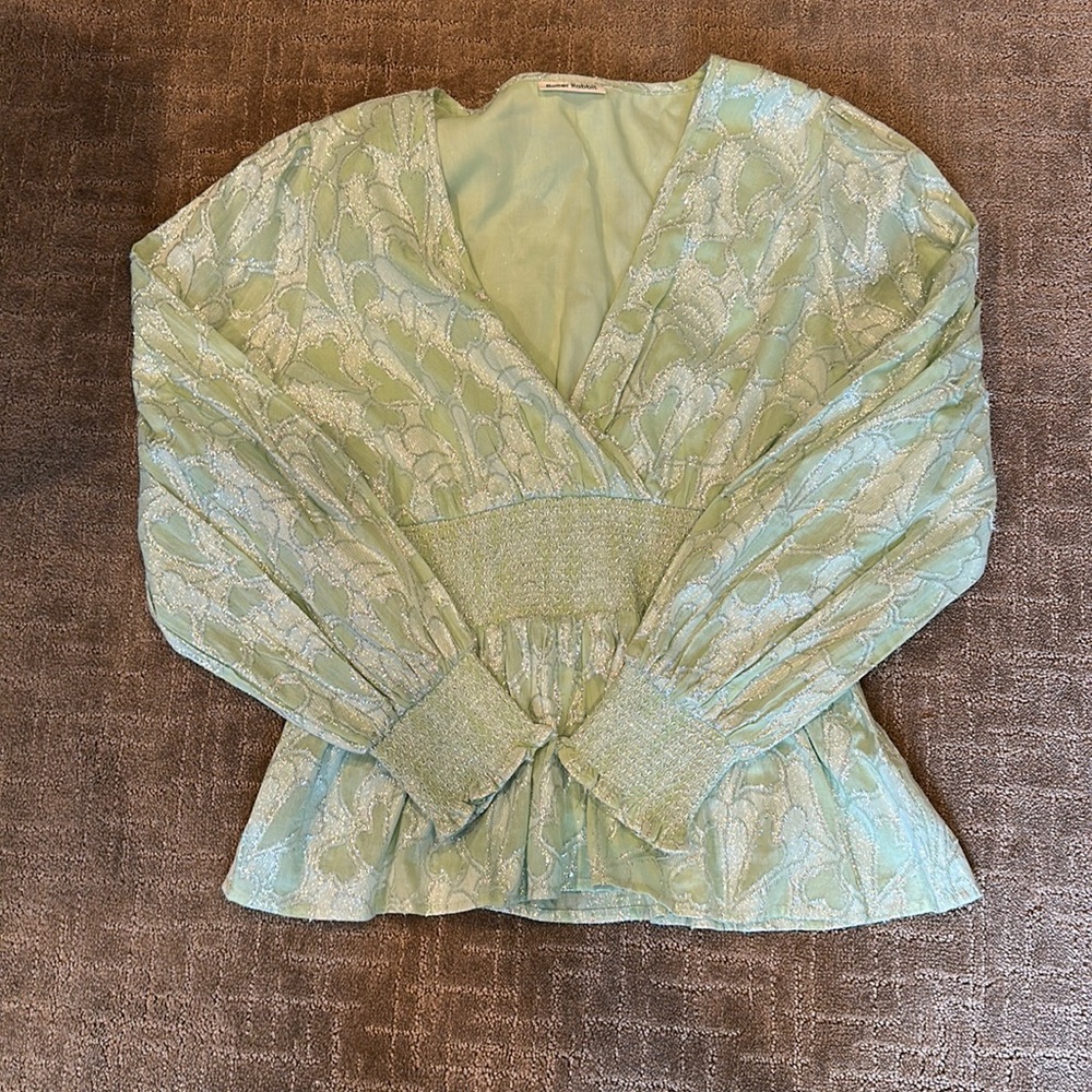 Roller Rabbit Smocked Blouse